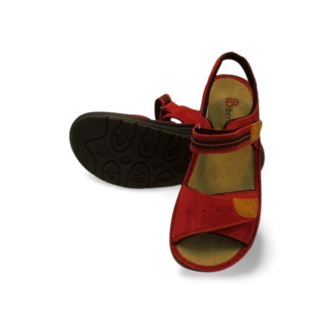 Sandały BERKEMANN 03102-250 LENI czerwone