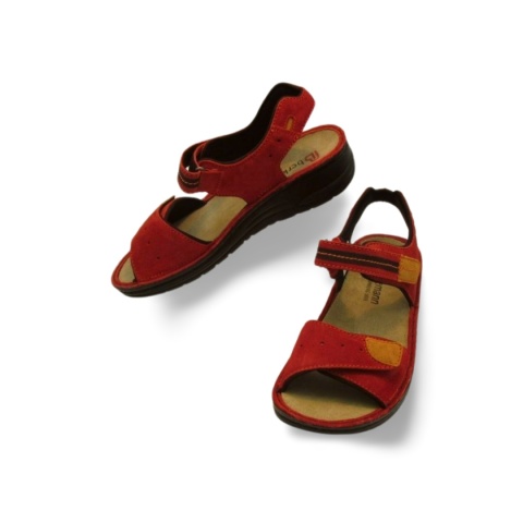 Sandały BERKEMANN 03102-250 LENI czerwone