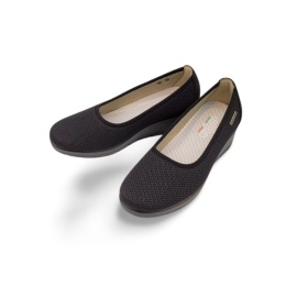 Balerina Fly Flot FL18X15 782003 czarna,tekstylna