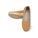 Balerina Fly Flot FL18 X15 786009 beżowa,tekstylna