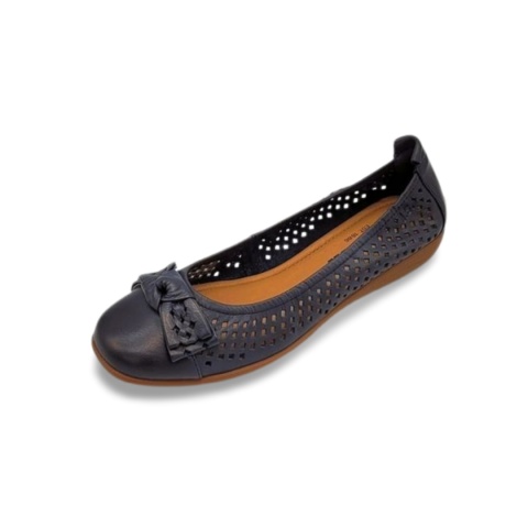 Balerina Josef Seibel 74824133525 Fenja24 granatowe,skóra licowa