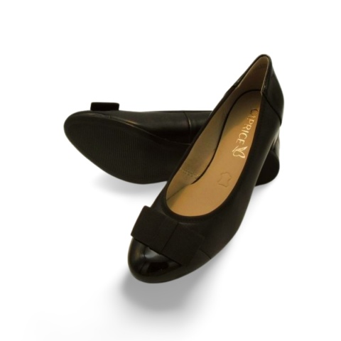 Czółenka Caprice 9-22307-42 019 czarne
