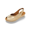 Espadryle Toni Pons BERINA-P 64051000 złote,skóra licowa