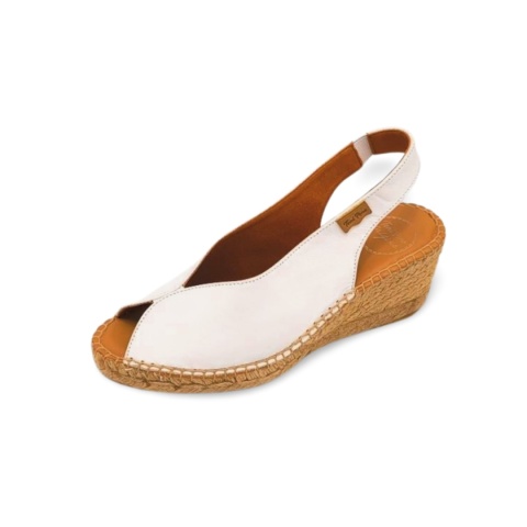 Espadryle Toni Pons LAILA-P 64051000 białe,skóra licowa