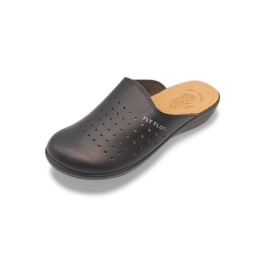 Klapki Fly Flot FL T4 038 ZE2003 czarne,skóra naturalna/ekologiczna