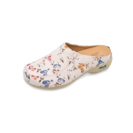 Klapki, Nursing Care Paris Flowers, WG4F1, przystosowane do prania
