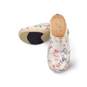 Klapki, Nursing Care Paris Flowers, WG4F1, przystosowane do prania