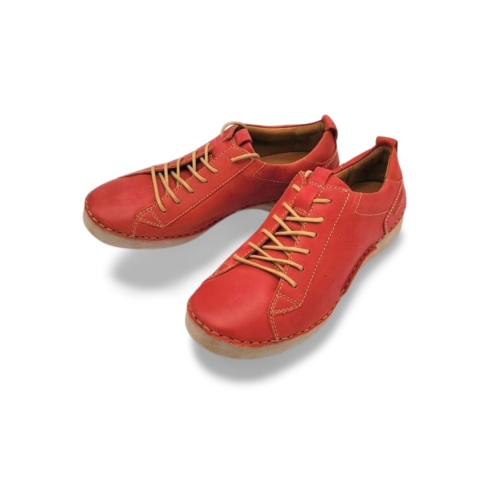 Półbuty Josef Seibel 59656 509 450 Fergey 56 malinowo-czerwony,skóra licowa