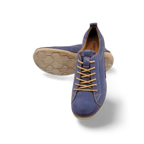 Półbuty Josef Seibel 59656 509 554 Fergey 56 niebieskie