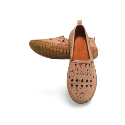 Półbuty MANITU 840073-08 beżowe