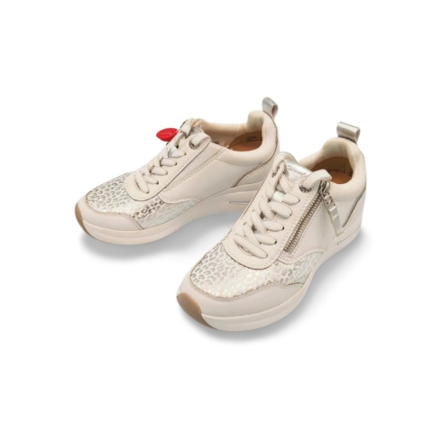 Półbuty,Tamaris Comfort 8-83714-43 białe,skóra licowa/tekstylne