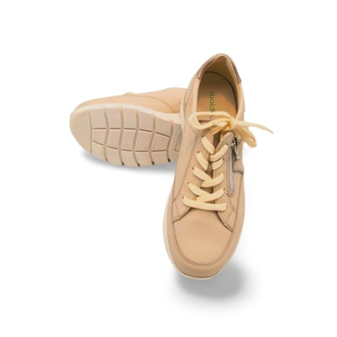 Półbuty Waldlaufer 626001 331 110 K-Ramona kremowe