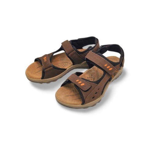 Sandały MANITU 610008-02 brązowe