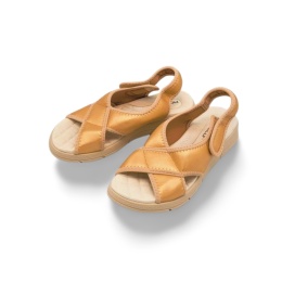 Sandały PICCADILLY 571013-1 złote,tekstylne