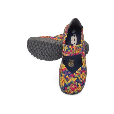 Sandały Rock Spring OVER kolorowe,tekstylne