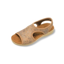 Sandały SANITAL FLEX 25 8056.17 beżowe,tekstylne