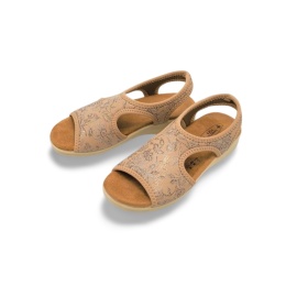 Sandały SANITAL FLEX 25 8056.17 beżowe,tekstylne