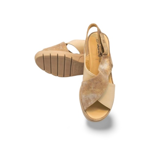 Sandały Suave 710229-08 beżowe