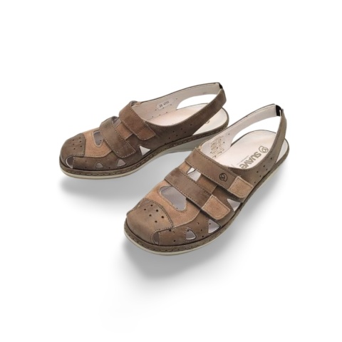 Sandały Suave 720041-09 ciemnoszare