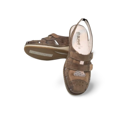 Sandały Suave 720041-09 ciemnoszare