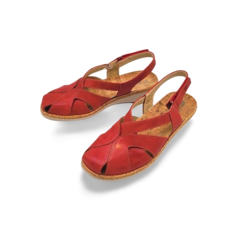 Sandały Suave 720131-04 czerwone