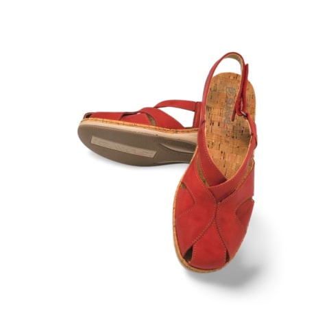 Sandały Suave 720131-04 czerwone