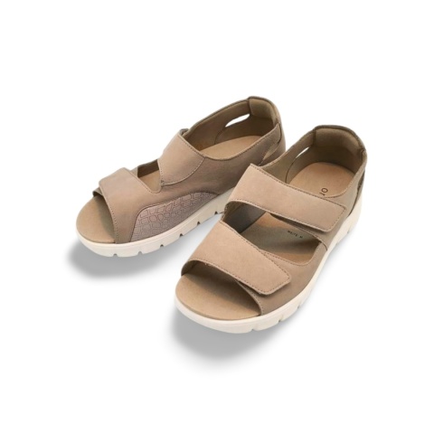 Sandały Waldlaufer 870M80 201 070 M-Wiola szaro-beżowe
