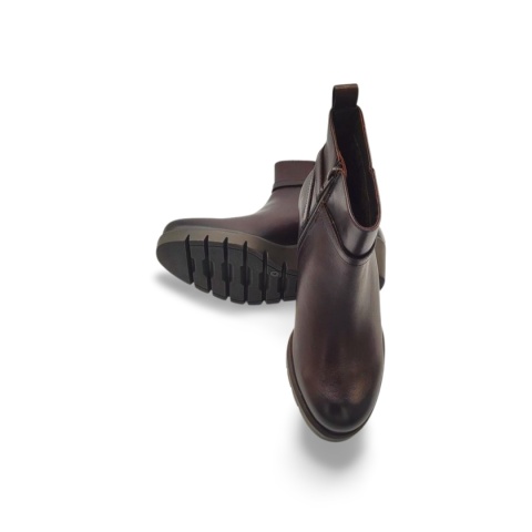 Botki ARA 1257002-03 brązowe na koturnie