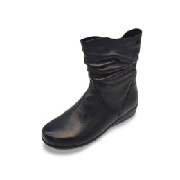 Botki Caprice 9-26406-41 czarne 3/4 suwak