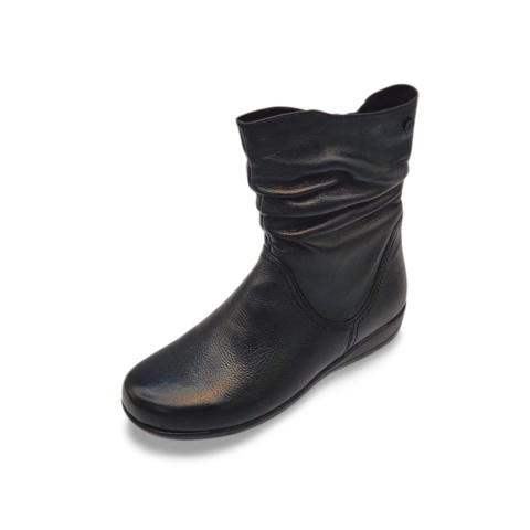 Botki Caprice 9-26406-41 czarne 3/4 suwak