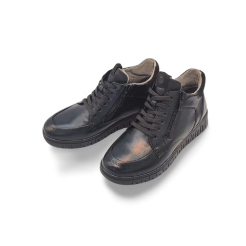 Botki Caprice 9-25219-45 czarne comb