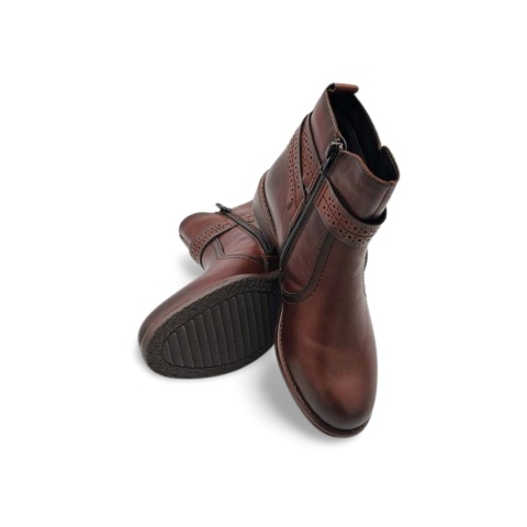 Botki Remonte D0F81-25 brąz klamra