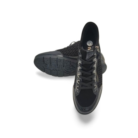 Botki Remonte R0773-05 botki czarne koturna