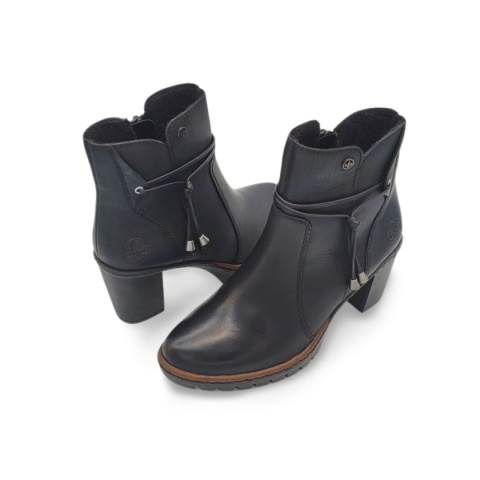 Botki Rieker Y2567-00 czarne