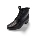 Botki Solidus 35019-01256 Kerry czarne skóra lakierowana, obcas