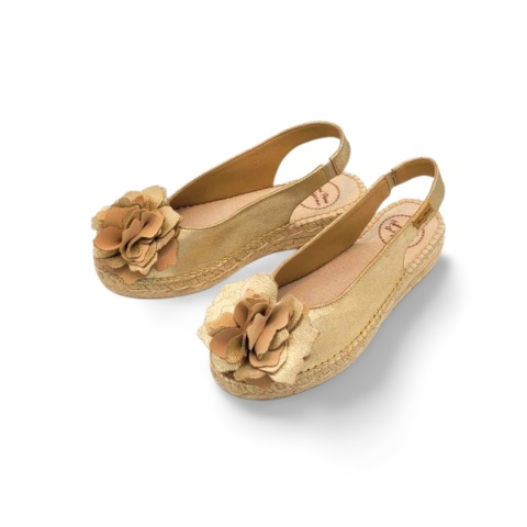 Espadryle Toni Pons ERICA-FA 64051000 złote