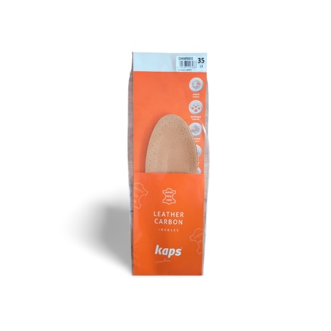 KAPS LEATHER CARBON, wkładka skórzana