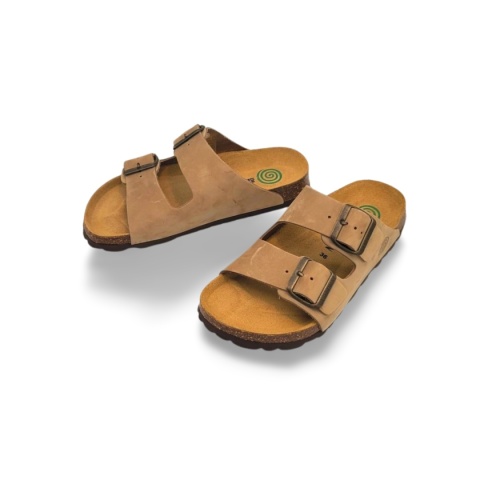 Klapki Dr Brinkmann 600130-08 beżowe