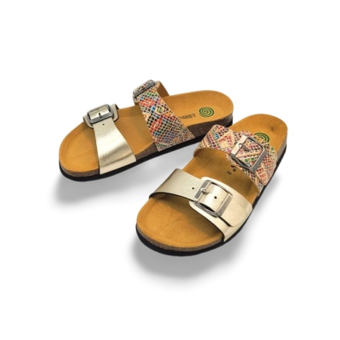 Klapki Dr Brinkmann 700067-82 złote