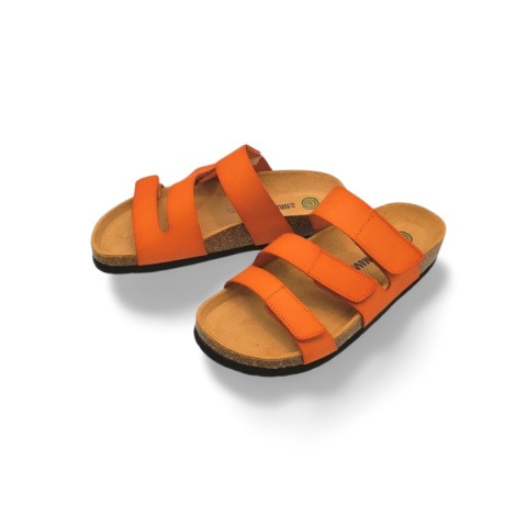 Klapki Dr Brinkmann 700669-62 pomarańczowe