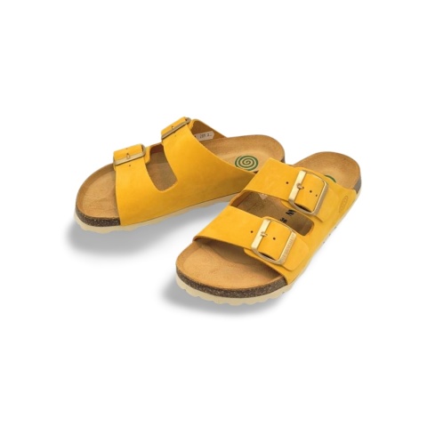 Klapki Dr Brinkmann 700696-06 żółte