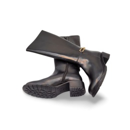 Kozaki ARA 1226102-01 czarne obcas