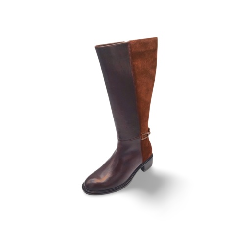 Kozaki ARA 1226102-03 brąz obcas