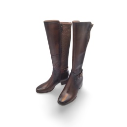 Kozaki Tamaris 8-85507-45 czekoladowy brąz