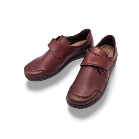 Półbuty AXEL 1705 bordowe