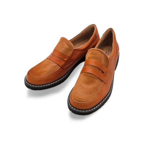 Półbuty ANDY 141 Ohaio Kamel włos wsuwka