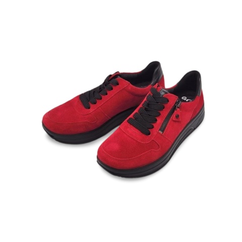 Półbuty ARA 1227540-99 malinowe