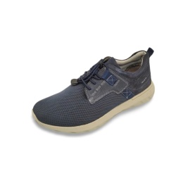 Półbuty Josef Seibel 33612 TE422525 Cameron 12 niebieskie,tekstylne/skóra