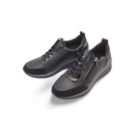 Półbuty Remonte D2401-06 czarne