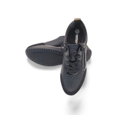 Półbuty Remonte D2401-06 czarne